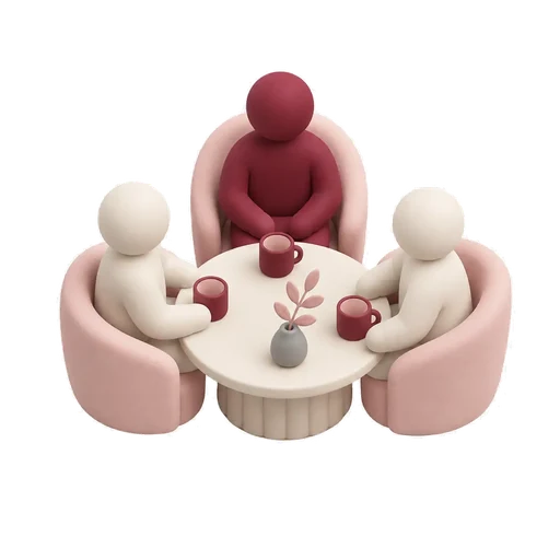 라운지 월 모임 아이콘